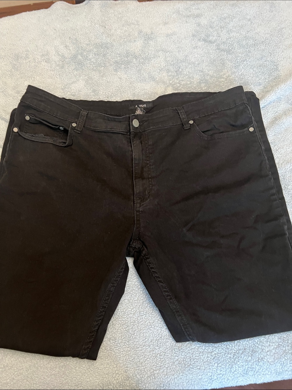 Alfani Men's Black Straight Jeans